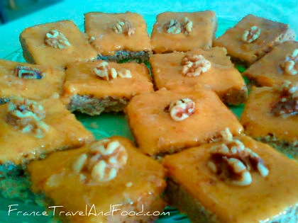 walnut square carres aux noix recipe