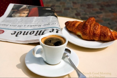 French Good Morning by Irina. Imn