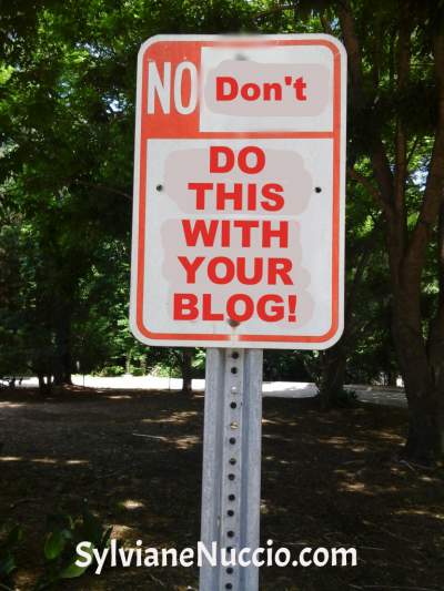 blog post blunders