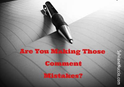 Blog Comment Mistakes